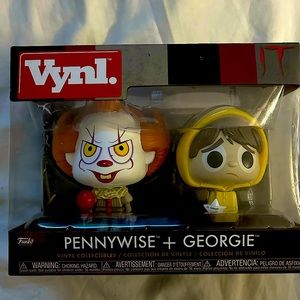 Funko Vynl 2 Pack. IT - Pennywise & Georgie